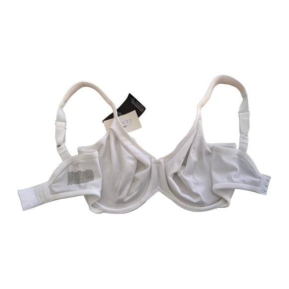 Bali NEW Live It Up Seamless Underwire Bra Petal Pattern White Size 36DD - Picture 5 of 16